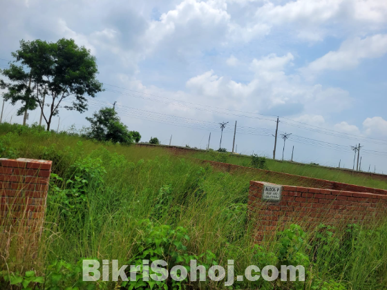 বসুন্ধরা এল ব্লকে ৩ কাঠার দক্ষিণমুখী প্লট বিক্রয়।